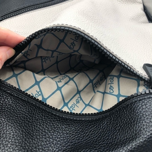 CO-LAB black/cream leather handbag - Picture 6 of 8